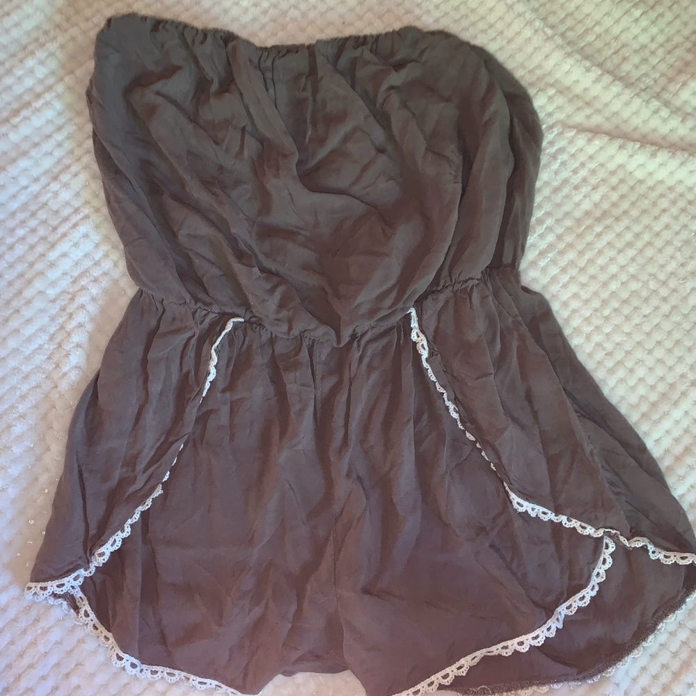 Brown Romper
